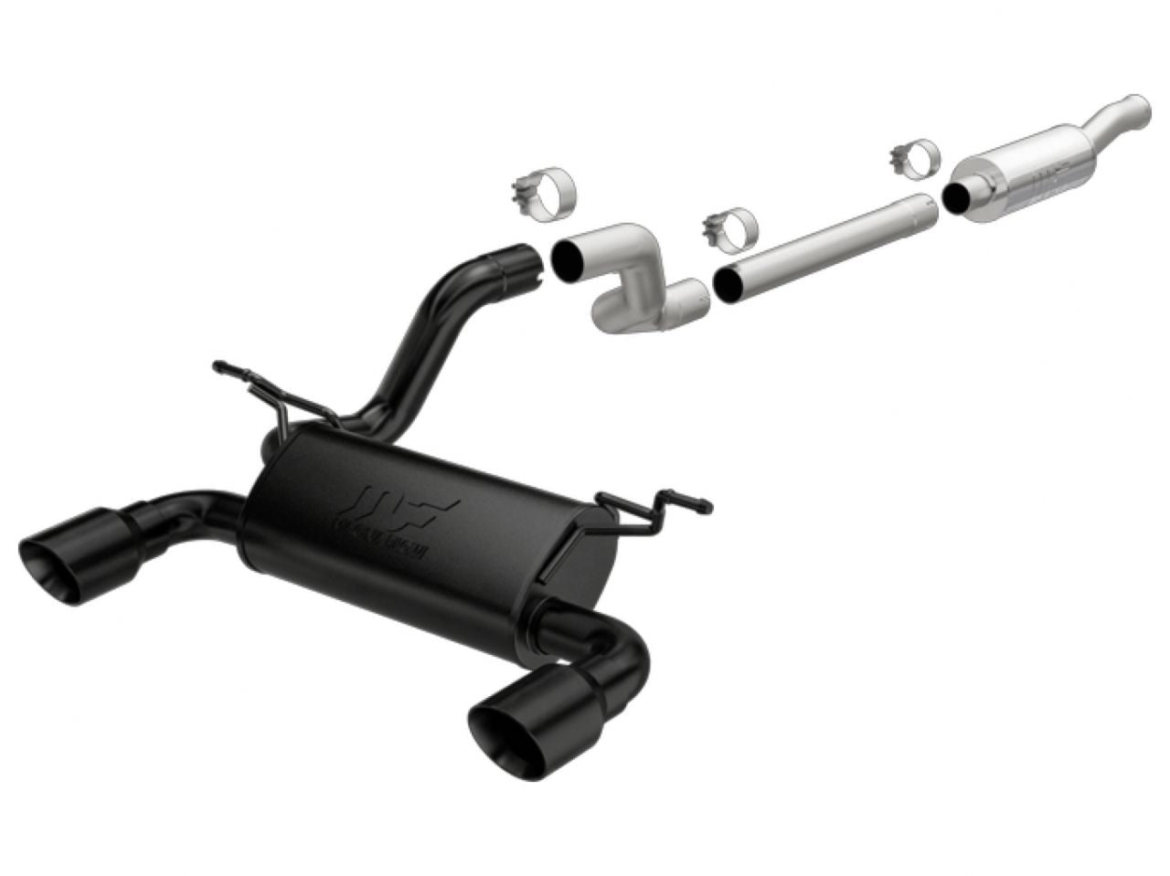 MagnaFlow Jeep Wrangler Street Series Cat-Back Performance Exhaust System