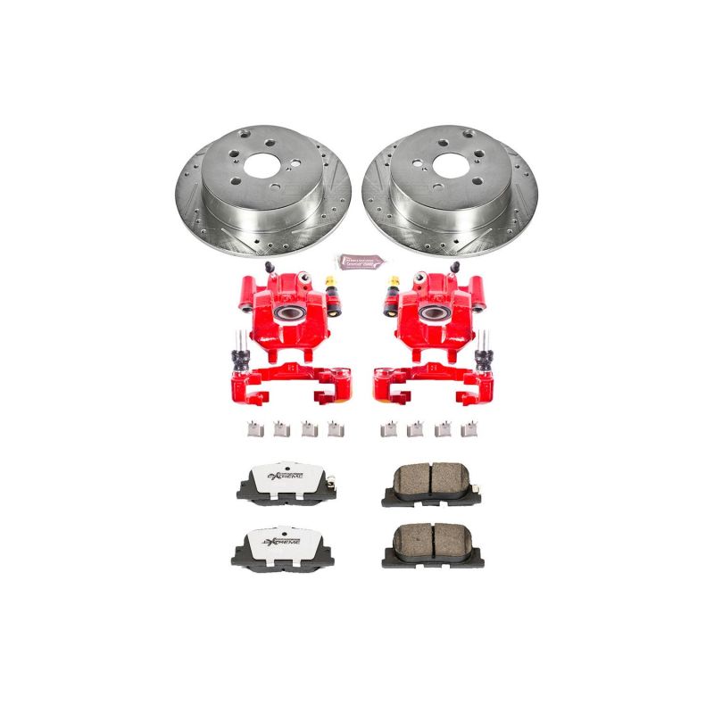 PowerStop PSB Z26 Street Kit w/Cals Brakes, Rotors & Pads Brake Kits - Performance D&S main image