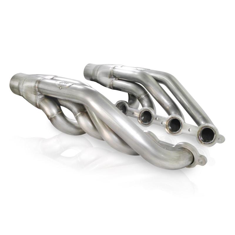 Stainless Works GM LS1 to LSX Turbo Headers Up and Forward LSXT Main Image
