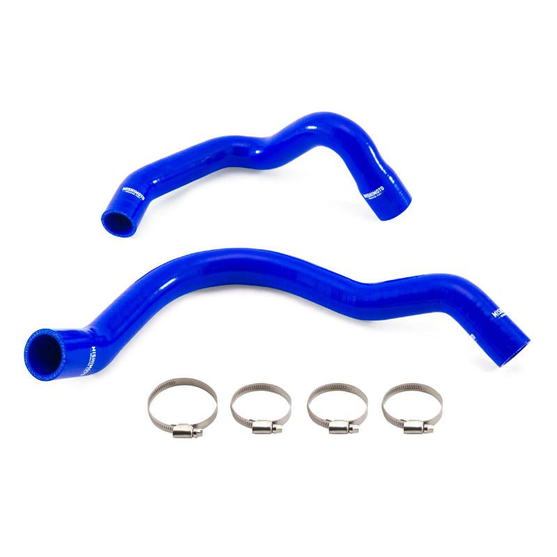 Mishimoto 91-01 Jeep Cherokee XJ 4.0L Silicone Radiator Hose Kit - Blue MMHOSE-XJ6-92BL Main Image