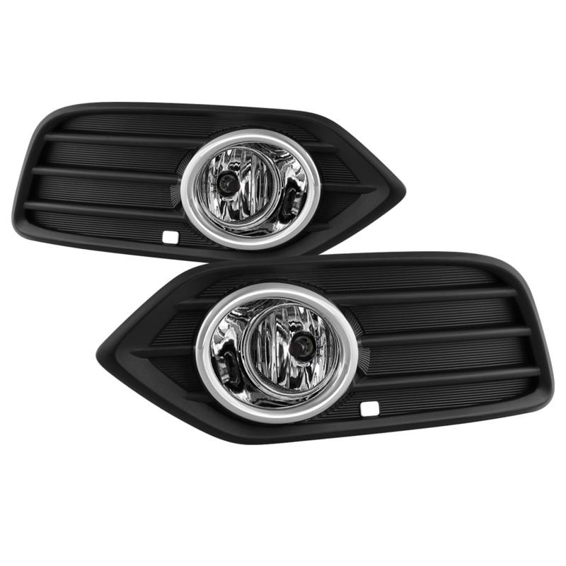 Spyder 2019+ Honda HR-V OEM Style Fog Lights w/OEM Switch & Chrome Trim - Clear (FL-HHRV19-C) 9044267 Main Image