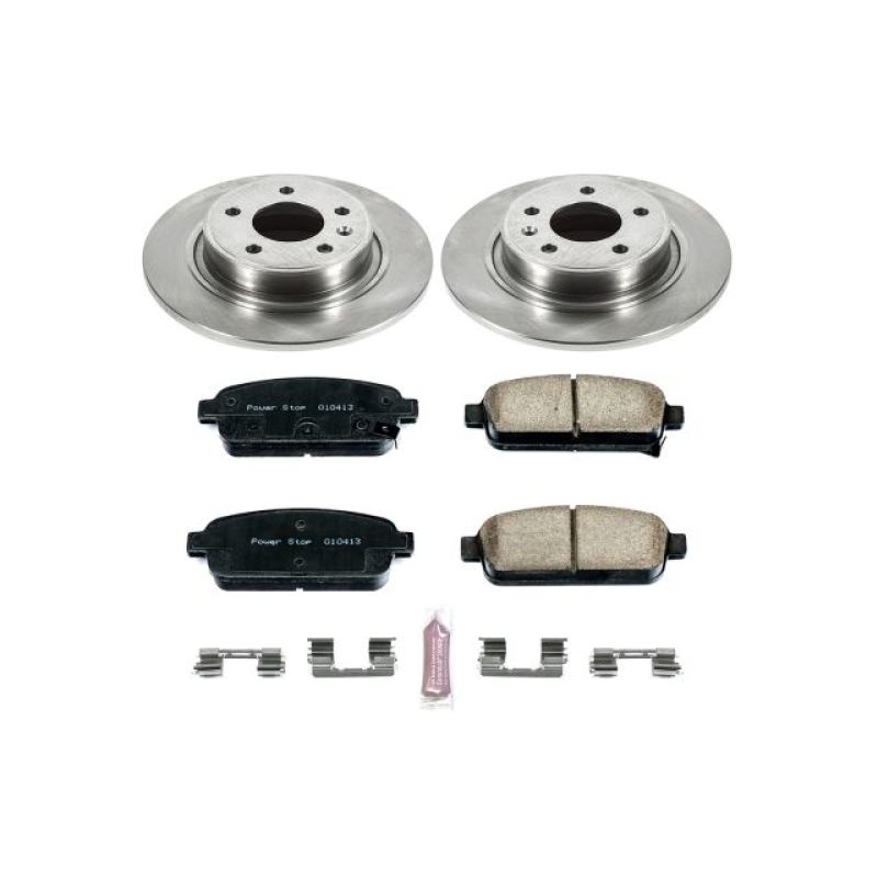 PowerStop PSB Autospecialty Kit Brakes, Rotors & Pads Brake Kits - OE main image