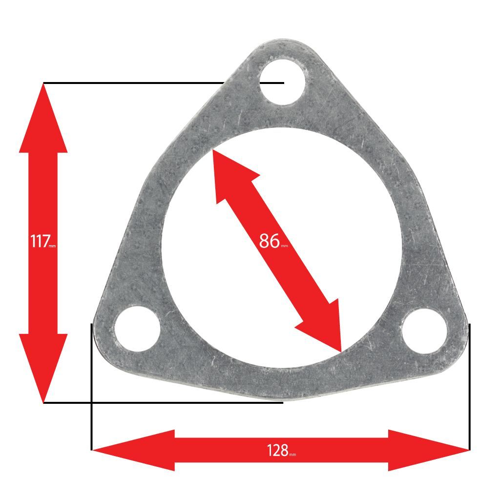 Apexi A'PEXi Exhaust Gasket (Three Bolt) - Replacement