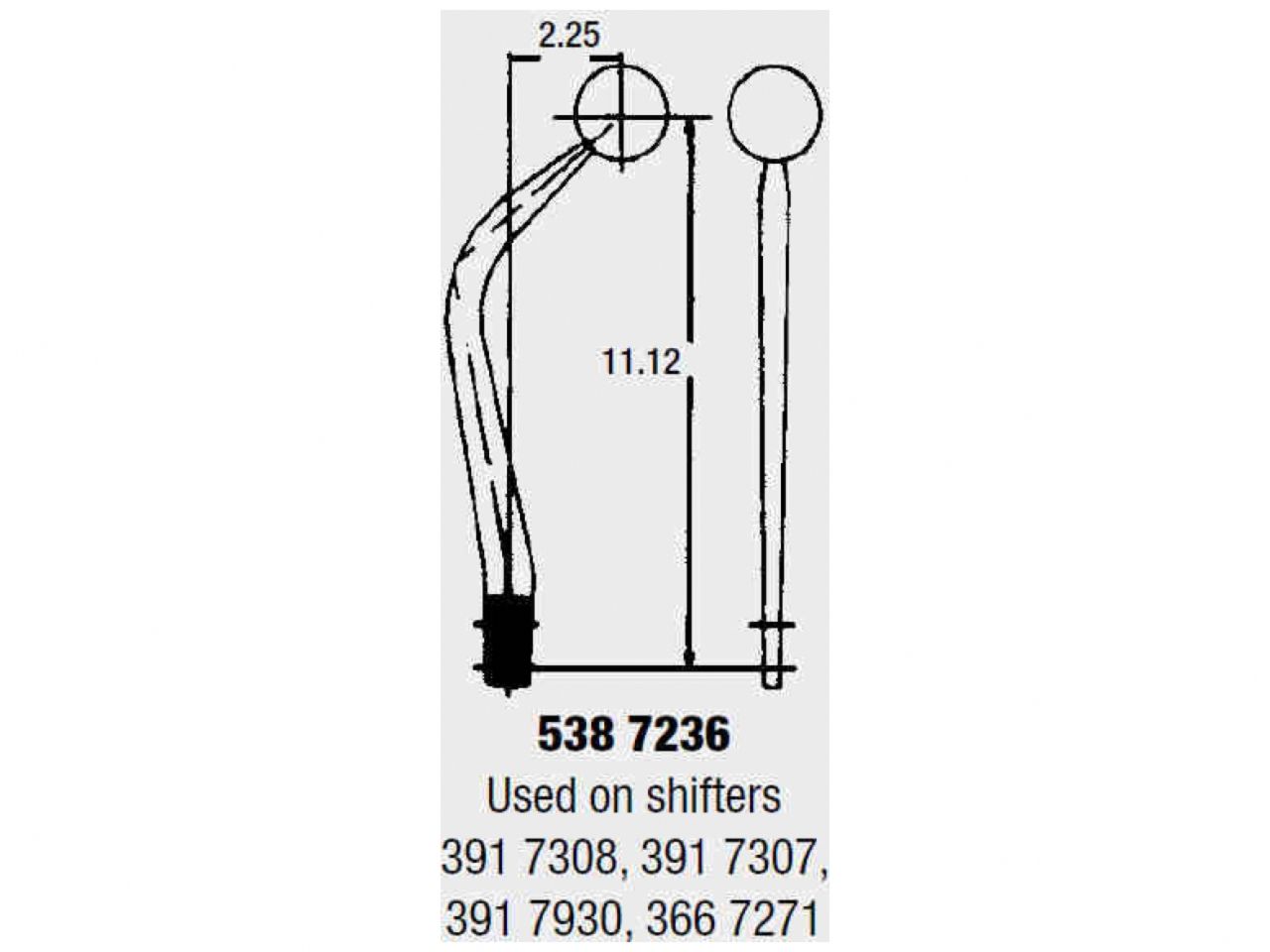 Hurst Shifters Manual Competition Plus Shifter Fits 1966 and 1967 Buick Sport