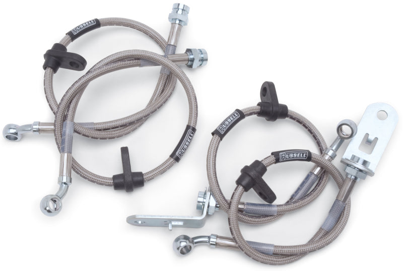 Russell Street Legal Brake Line Kit; 3 Lines Per Kit