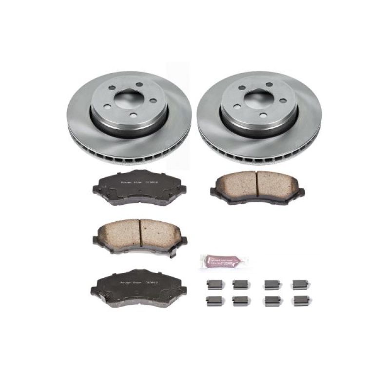 PowerStop PSB Autospecialty Kit Brakes, Rotors & Pads Brake Kits - OE main image