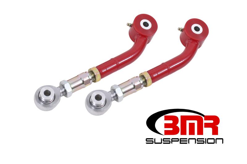 BMR 08-17 Challenger Upper Trailing Arms w/ On-Car Adj. Poly/Rod Ends - Red UTA112R Main Image