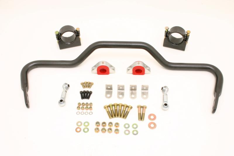 BMR 78-87 G-Body w/ 3in Axles Rear Solid 1.375in Xtreme Anti-Roll Bar Kit - Black Hammertone XSB008H Main Image