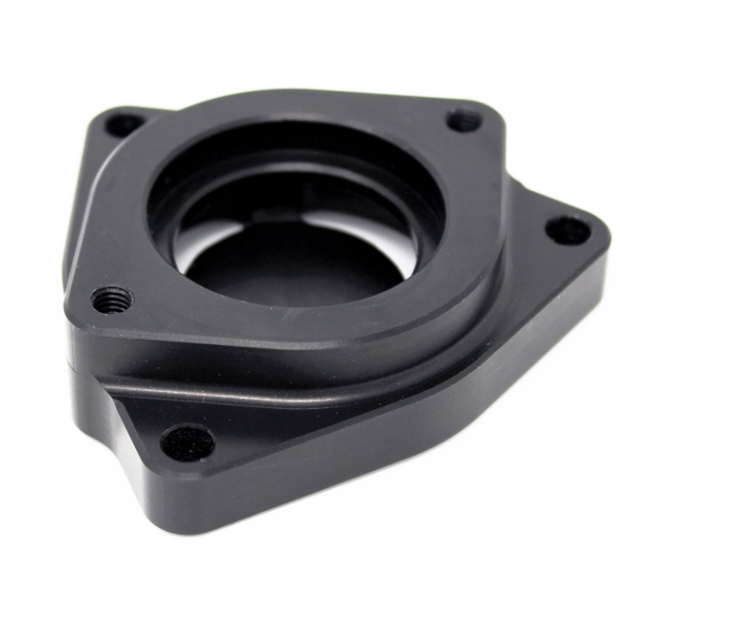 Torque Solution Greddy Blow Off Valve Adapter (Black): Hyundai Genesis Coupe 2.0T 2010+ TS-GEN-GRD-BK