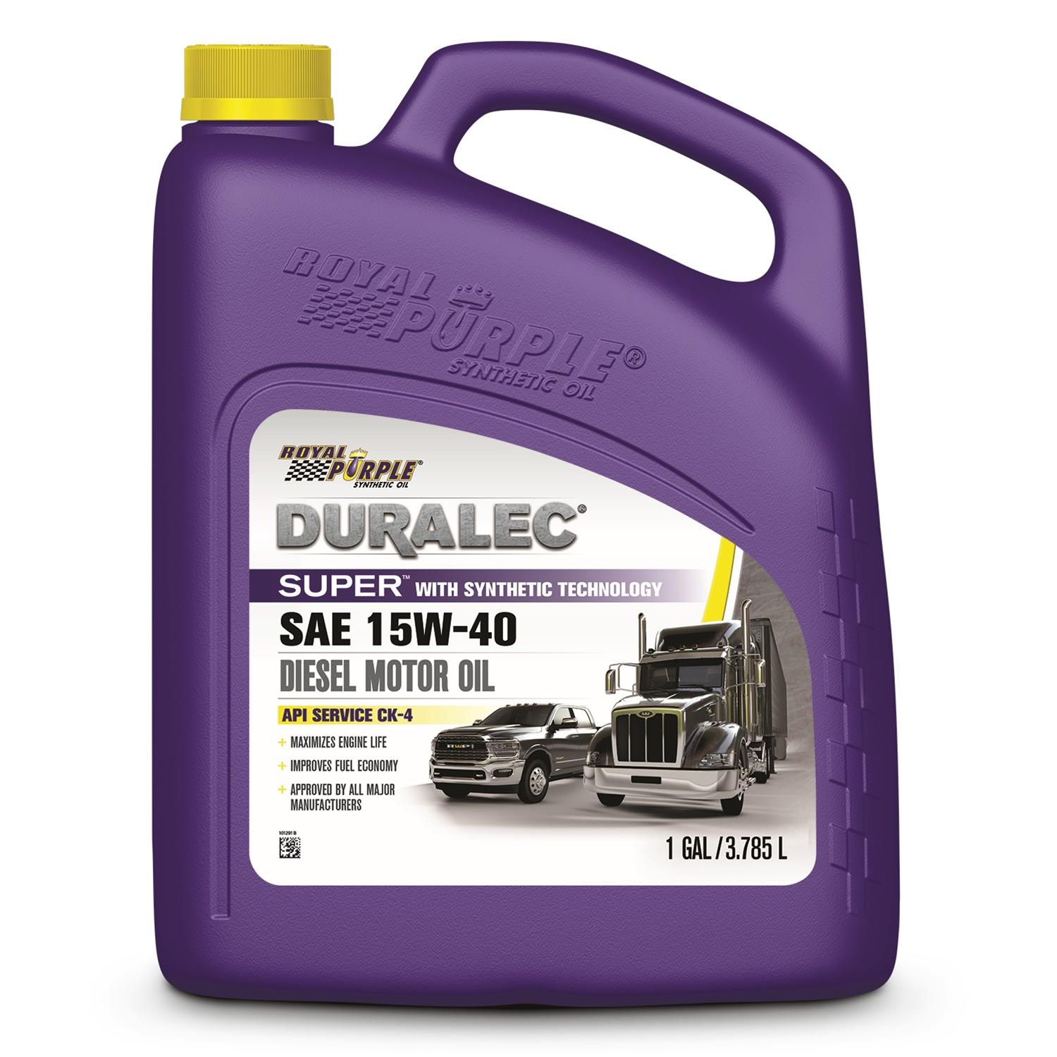 Royal Purple 4154 Motor Oil 15W40 CJ-4 Gal Bottle