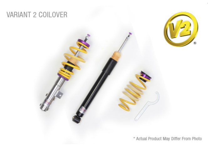 KW V2 Coilover Kit VW Passat (B5; B5.5; 3B; 3BG) Sedan + Wagon; 2WD; All Engines 15280011