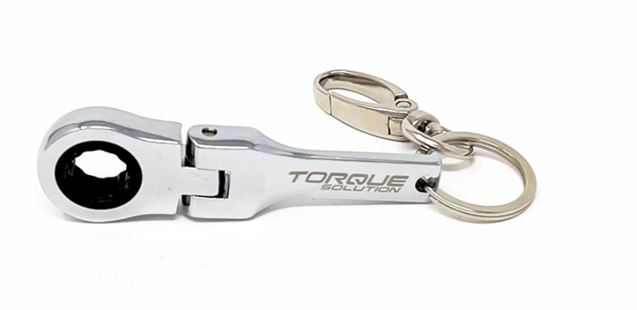 Torque Solution Key Chain Tool - 10mm Ratcheting Wrench TS-KC-10MM