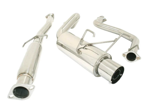 Megan Racing Stainless Steel Cat-Back Exhaust System for Acura Integra GSR 2DR 1994-1999, 2.5" Pipe