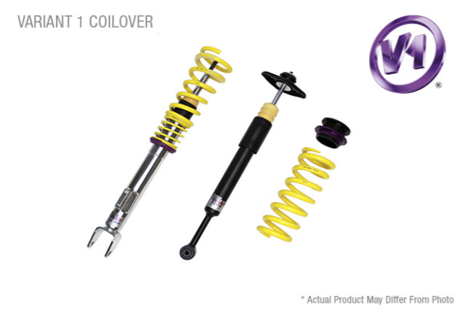 KW V1 Coilover Kit VW Eos (1F); All Models, All Engines, FWD, Without DCC 10280085