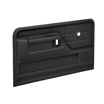 Coverlay Door Panel Pair 73-79 Ford F-Series Pickup Black