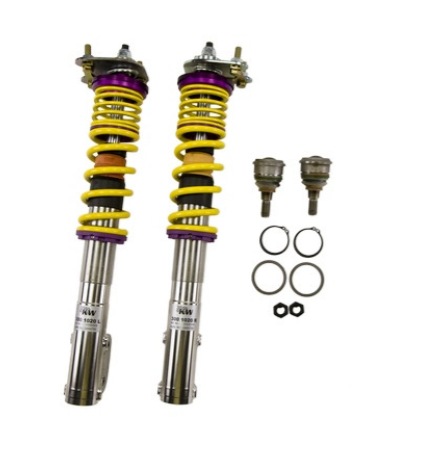 KW V1 Coilover Kit Ford Mustang incl. GT and Cobra; Front Coilovers Only 10230031