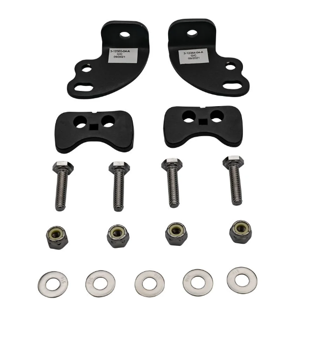 Rigid RDS-SR Series Hardware Kit Including Brakets and Bushings