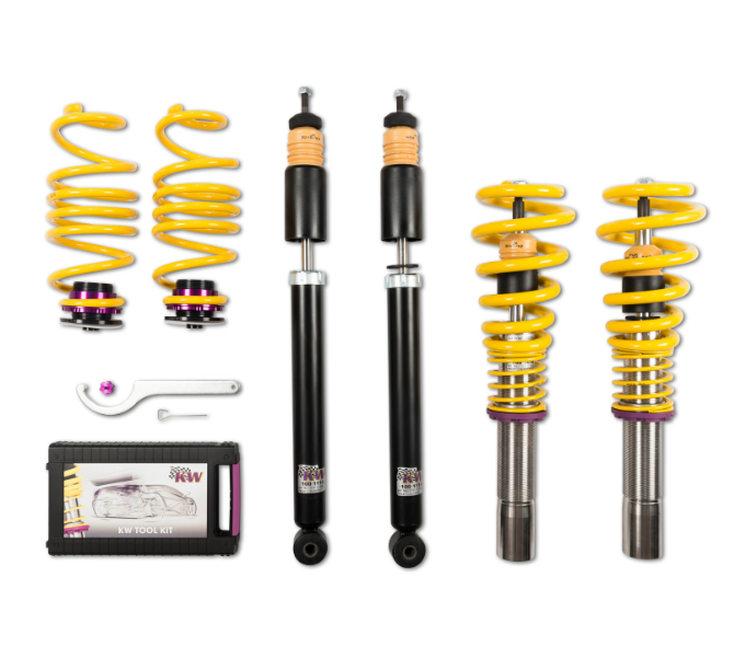 KW V1 Coilover Kit Audi A4, S4 (8K/B8) Without Electronic Damping Control Sedan FWD + Quattro; All Engines 10210075