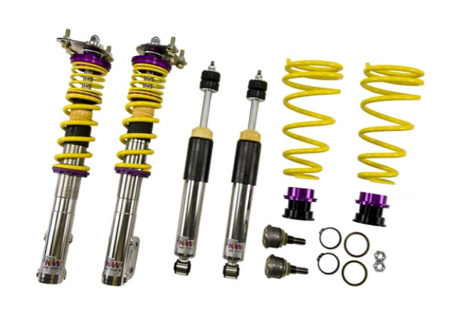 KW V1 Coilover Kit Ford Mustang include GT and Cobra; Front and Rear Coilovers 10230032