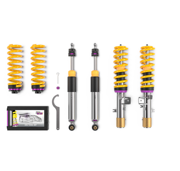 KW V3 Leveling Coilover Kit BMW 4 Series (G22) Coupe; 4WD; with electronic damping 35208200DA