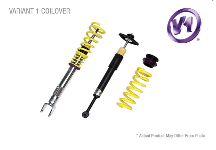 KW V1 Coilover Kit Bundle Audi TT (8J) Roadster, FWD (4 cyl.), With Magnetic Ride 10210093