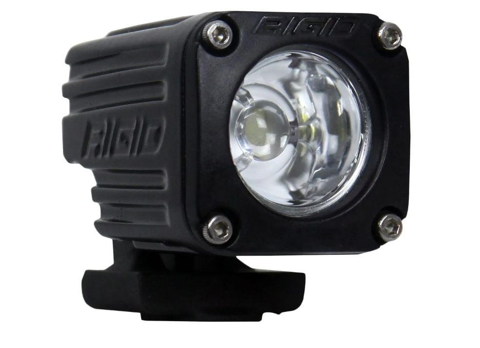 Rigid Ignite LED Light, Surface Mount, Black Housing | Single