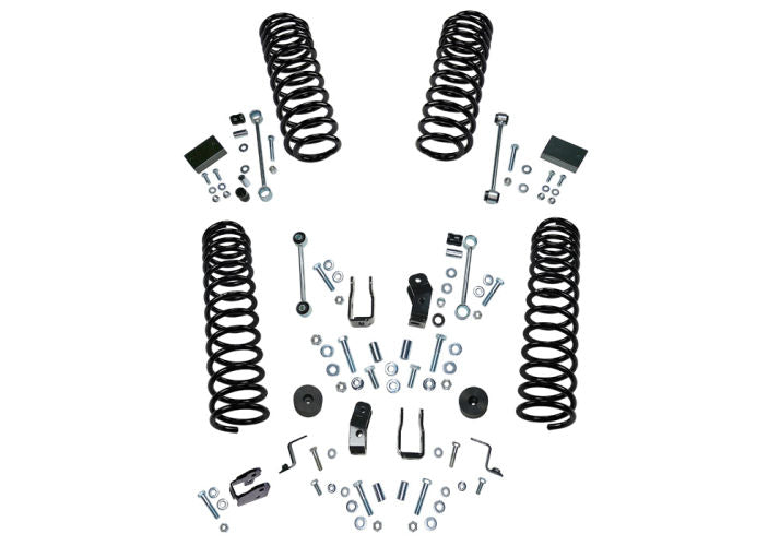 18-19 Jeep Wrangler JL 2 Door 2.5in Dual Rate Coil Lift Kit - Incl Rubicon w/ Shock Extensions K185
