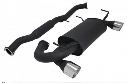Megan Racing Cat-Back Exhaust System for 2003-2009 Nissan 350Z Dual 4.5" Blue Titanium Tips MR-CBS-350Z-BT