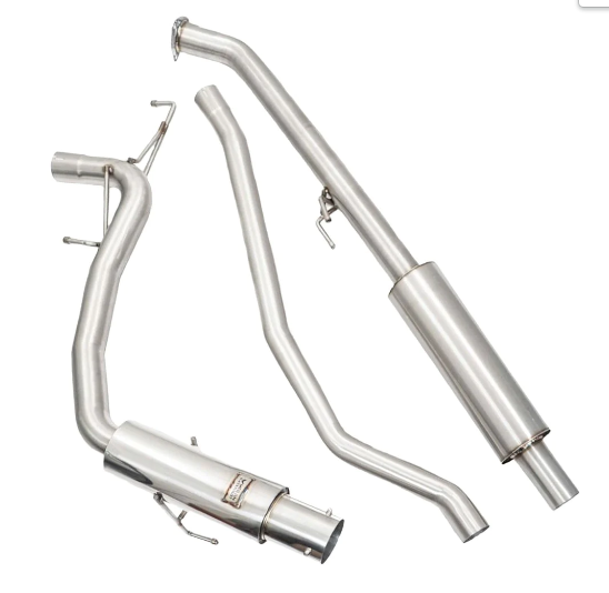 Megan Racing Ds-Series Catback System W/Single Tips For 22+ Honda Civic Sedan Sport/Si Fe