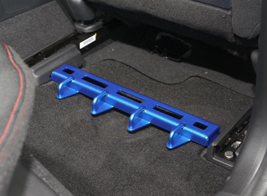 Cusco Power Brace Seat Rail Plus Floor Set (Req. to Trim Plastic Covers) 2017+ Honda Civic Type-R 3C4 492 SP