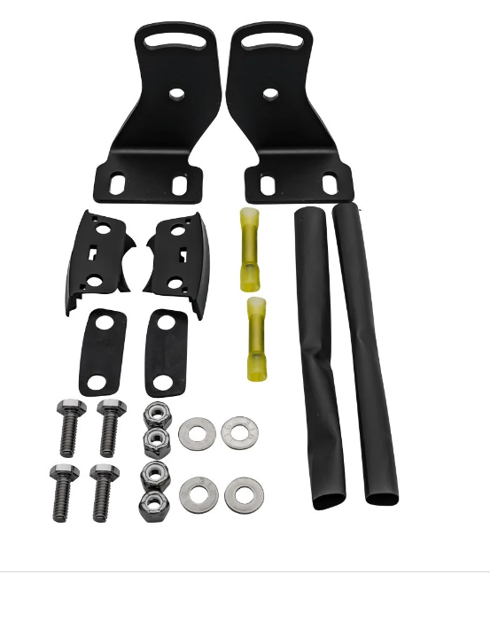 Rigid RDS-Series Hardware Kit Including Brackets and Bushings, Black | Single 36005