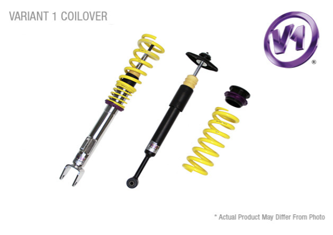 KW V1 Coilover Kit Bundle VW Passat (3C/B6/B7) Sedan; 2WD + Syncro 4WD; All Engines, with DCC 10280105