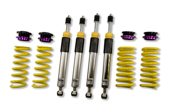 KW V2 Coilover Kit Mercedes E-Class (W210) 8cyl. incl. AMG, Sedan, Coupe (except 4matic AWD) 15225017