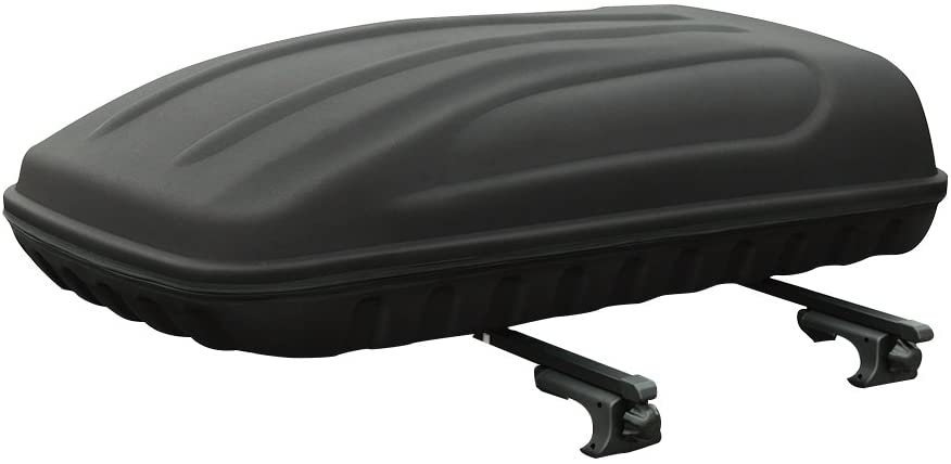 3D MAXpider 47.2in x 31.5in x 10.2in Large 3D Shell Roof Box W/ Rack - BRown B07H7D8NCP