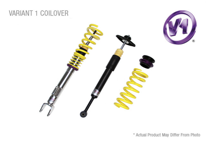 KW V1 Coilover Kit Bundle VW Eos (1F); All Models, All Engines, FWD, With DCC 10280108