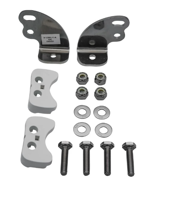 Rigid RDS-SR Series Hardware Kit Including Brakets and Bushings