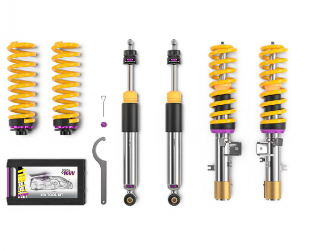 KW V3 Leveling Coilover Bundle BMW 5 Series (G30) Sedan AWD; with EDC; 35208200BZ