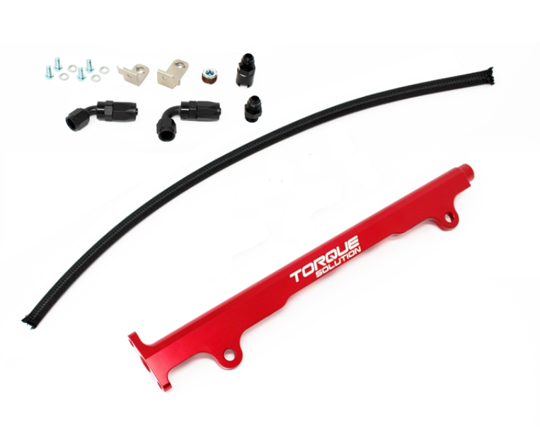 Torque Solution Billet Fuel Rail: Mitsubishi EVO X