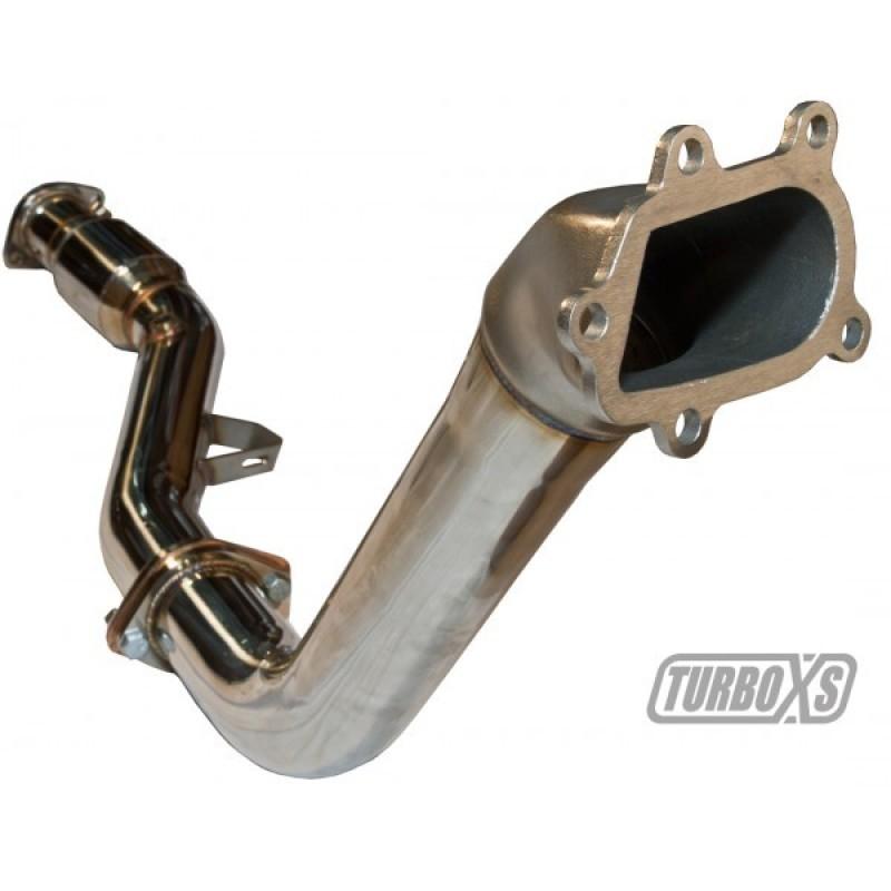 Turbo XS 08-12 WRX-STi / 05-09 LGT Catted Downpipe txs-WS08-DPC Main Image