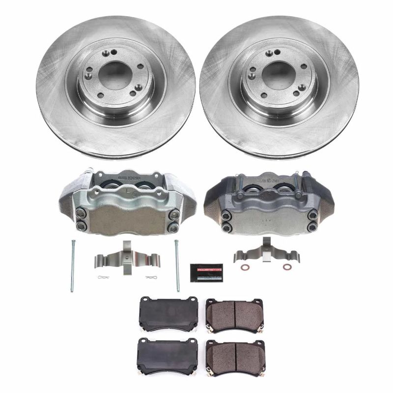 PowerStop PSB Autospecialty Kit w/Cals Brakes, Rotors & Pads Brake Kits - OE main image