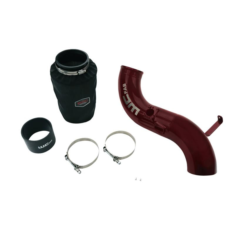 Wehrli 11-16 Chevrolet 6.6L LML Duramax 4in Intake Kit - WCFab Red WCF100337-RED Main Image