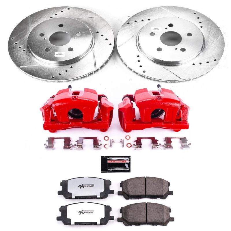 PowerStop PSB Z36 Truck & Tow Kit w/Cals Brakes, Rotors & Pads Brake Kits - Performance D&S main image