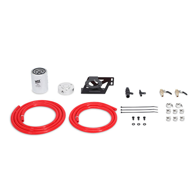 Mishimoto Coolant Filter Kit - Red 2008-2010 Ford 6.4L Powerstroke