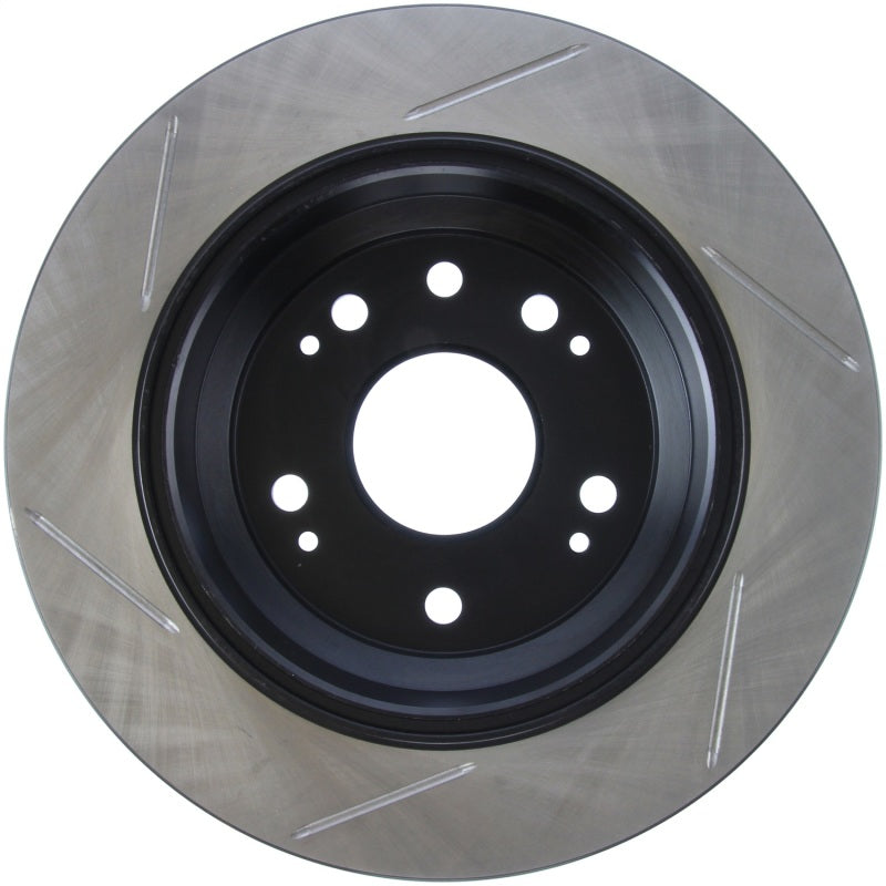 StopTech Sport Slotted Brake Rotor; Rear Left