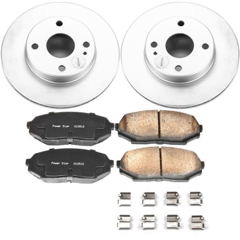 PowerStop PSB Z17 Evolution Coated Kit Brakes, Rotors & Pads Brake Kits - Performance Blank main image