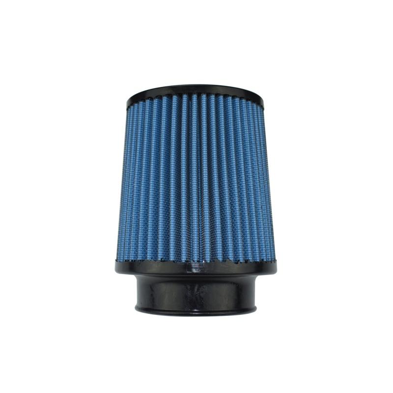 Injen AMSOIL Replacement Nanofiber Dry Air FIlter 2.75 Flange Diameter/ 4.5 Base/ 5.5 Tall/ 50 Pleat X-1024-BB Main Image