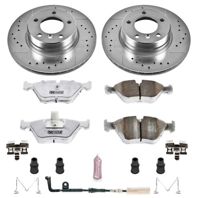 PowerStop PSB Z26 Street Warrior Kit Brakes, Rotors & Pads Brake Kits - Performance D&S main image