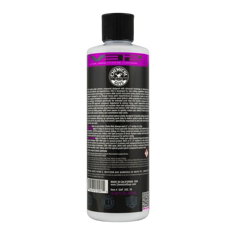 Chemical Guys V32 Optical Grade Extreme Compound - 16oz (P6) GAP_V32_16