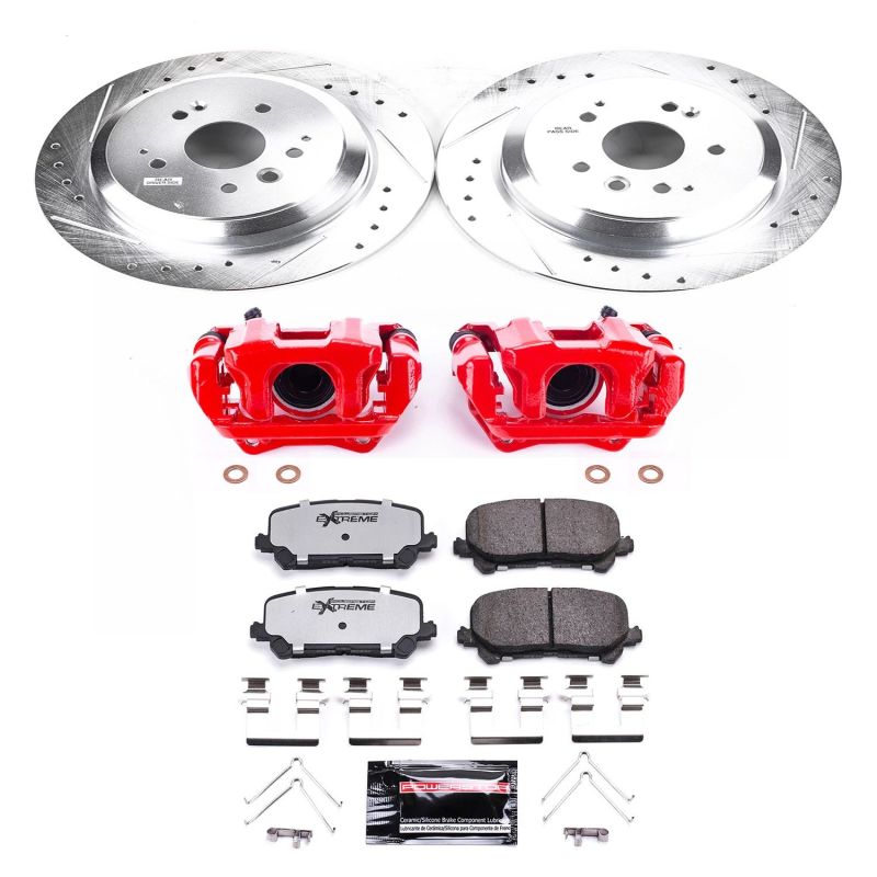 PowerStop PSB Z36 Truck & Tow Kit w/Cals Brakes, Rotors & Pads Brake Kits - Performance D&S main image