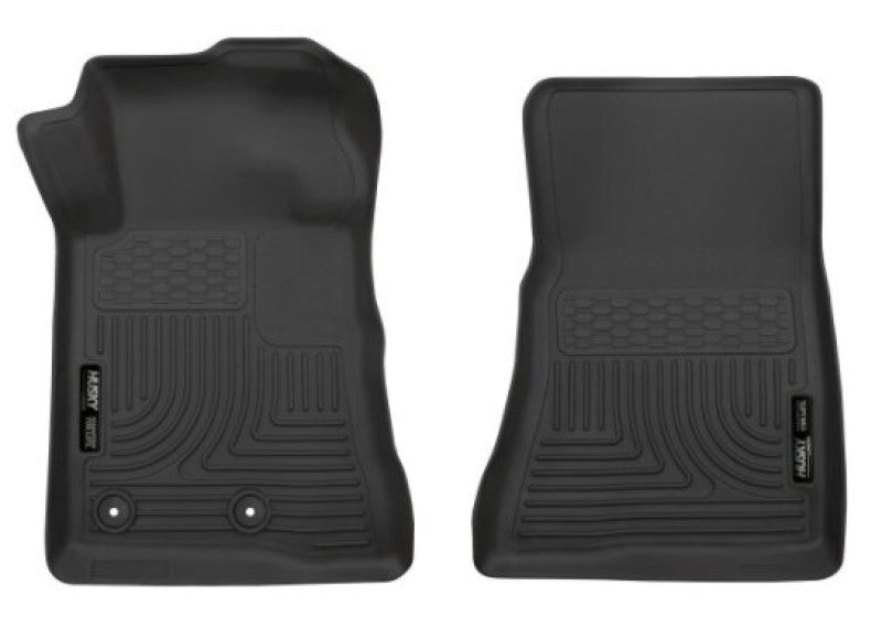 Husky Liners 15-21 Ford Mustang X-act Contour Series Front Floor Liners - Black 55471